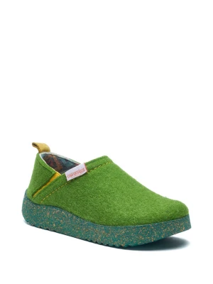 Comfortfusse Kapcie w kolorze zielonym rozmiar: 39