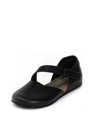 Comfortfusse Skórzane baleriny w kolorze czarnym rozmiar: 40