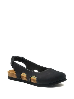 Comfortfusse Skórzane baleriny w kolorze czarnym rozmiar: 42