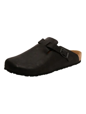 Comfortfusse Skórzane chodaki w kolorze czarnym rozmiar: 45