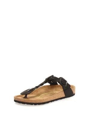 Comfortfusse Skórzane japonki w kolorze czarnym rozmiar: 40