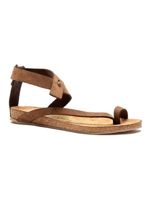 Comfortfusse Skórzane sandały w kolorze beżowym rozmiar: 41