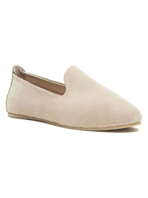 Comfortfusse Skórzane slippersy w kolorze beżowym rozmiar: 40