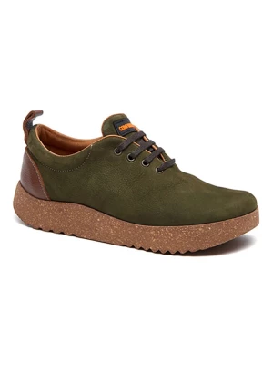 Comfortfusse Skórzane sneakersy w kolorze khaki rozmiar: 37