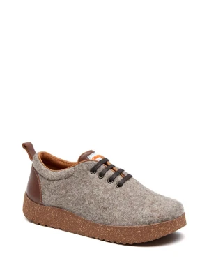 Comfortfusse Wełniane sneakersy w kolorze jasnobrązowym rozmiar: 41