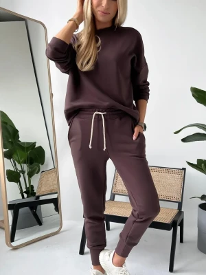 Comfy Komplet Light Choco-Spodnie XS ClothStore
