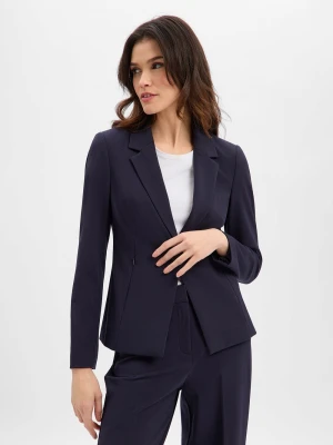 comma bluza w stylu marynarki Kobiety Sztuczne włókno niebieski