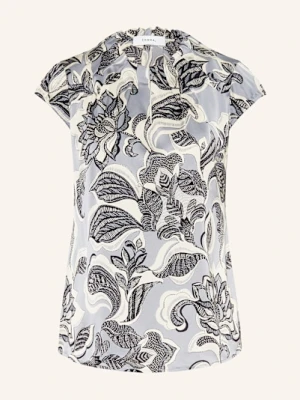 Comma Bluzka Bez Rękawów Z Satyny blau