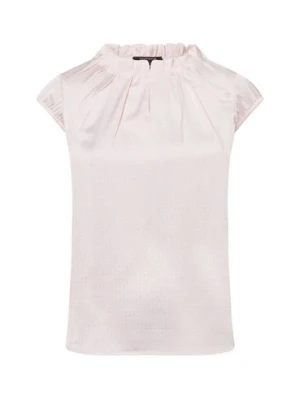 comma Bluzka damska Kobiety Sztuczne włókno różowy wzorzysty,