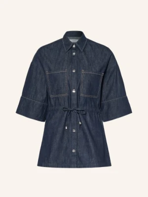 Comma Bluzka Dżinsowa blau