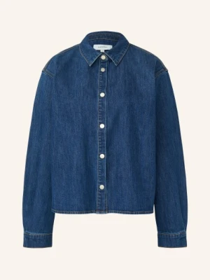 Comma Bluzka Jeansowa blau