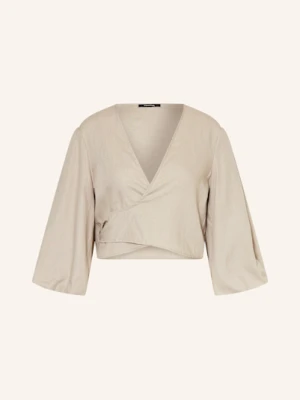 Comma Bluzka Z Rękawem 3/4 beige