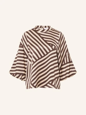 Comma Bluzka Z Satyny braun