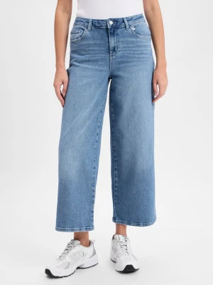 comma casual identity Dżinsy - Alva Kobiety Bawełna niebieski jednolity,
