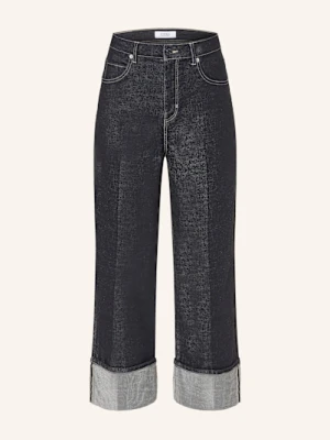 Comma Casual Identity Jeansy Wide Leg blau