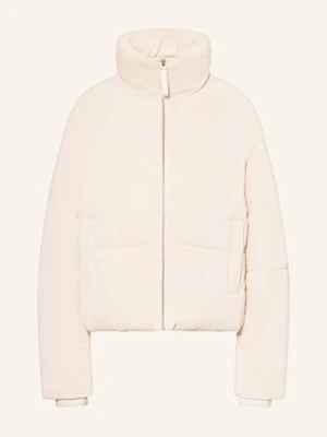 Comma Casual Identity Kurtka Pikowana Ze Sztruksu beige