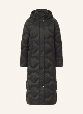 Comma Casual Identity Płaszcz Pikowany schwarz