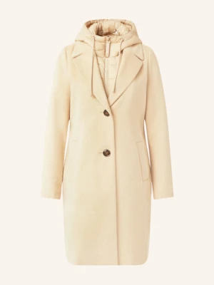 Comma Casual Identity Płaszcz Z Wyjmowaną Podpinką beige