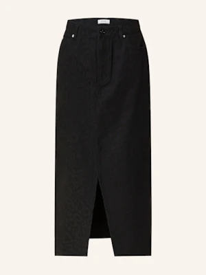 Comma Casual Identity Spódnica Jeansowa schwarz