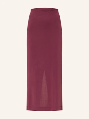 Comma Casual Identity Spódnica Z Dżerseju rot