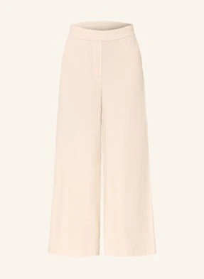 Comma Casual Identity Spodnie Marlena Ze Sztruksu beige
