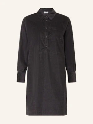 Comma Casual Identity Sukienka Koszulowa Ze Sztruksu grau