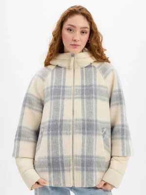 comma casual identity sweter wełniany Kobiety beżowy | szary
