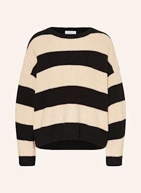 Comma Casual Identity Sweter Z Cekinami beige