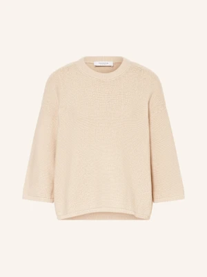 Comma Casual Identity Sweter Z Rękawem 3/4 beige