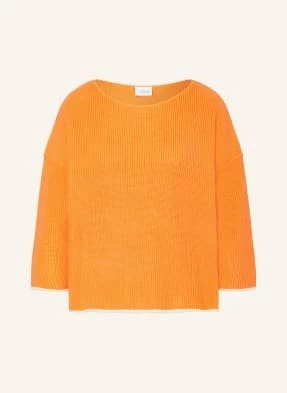 Comma Casual Identity Sweter Z Rękawem 3/4 orange