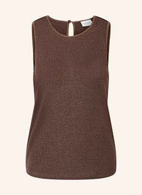 Comma Casual Identity Top Z Dzianiny braun