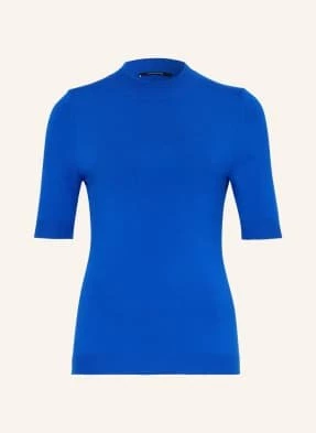 Comma Dzianinowa Koszulka blau