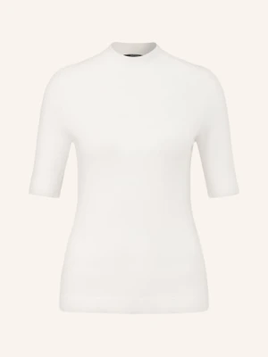 Comma Dzianinowa Koszulka weiss
