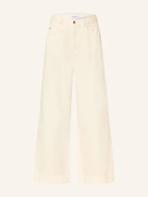 Comma Dżinsy Z Podwiniętymi Nogawkami weiss