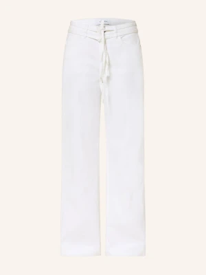 Comma Dżinsy Z Szerokimi Nogawkami weiss 0100 WHITE