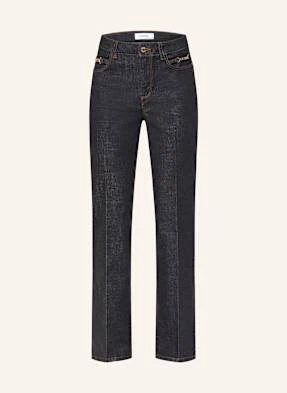 Comma Jeansy Flare Jade Easy Kick blau