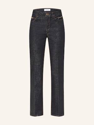 Comma Jeansy Flare Jade Easy Kick blau