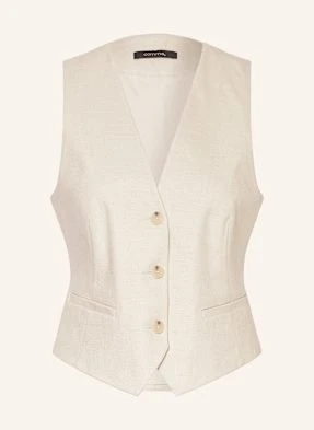 Comma Kamizelka Typu Blezer beige
