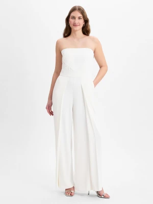 comma Kombinezon damski Kobiety biały jednolity,