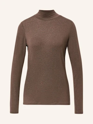 Comma Koszulka Z Długim Rękawem braun