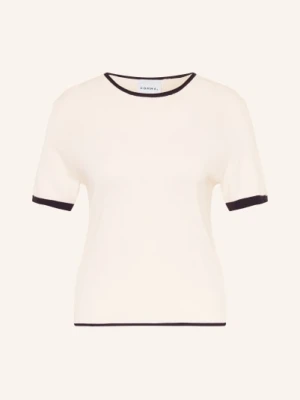 Comma Koszulka Z Dzianiny weiss