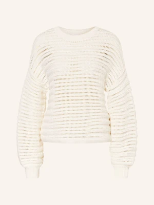 Comma Krótki Sweter beige