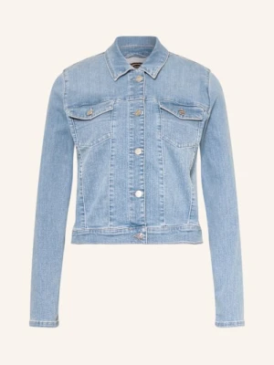 Comma Kurtka Jeansowa blau