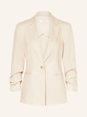 Comma Marynarka Z Rękawami 3/4 beige