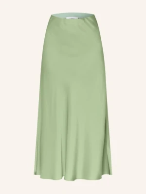 Comma Satynowa Spódnica gruen