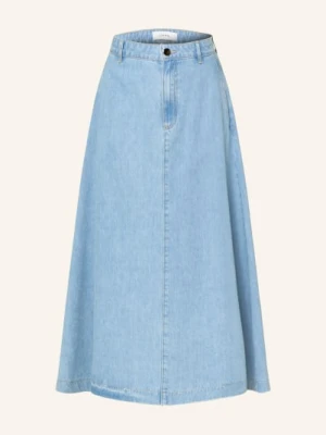 Comma Spódnica Jeansowa blau