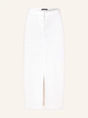 Comma Spódnica Jeansowa weiss