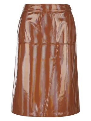 comma Spódnica w kolorze brązowym rozmiar: 38
