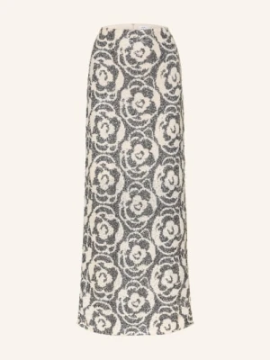 Comma Spódnica Z Cekinami weiss