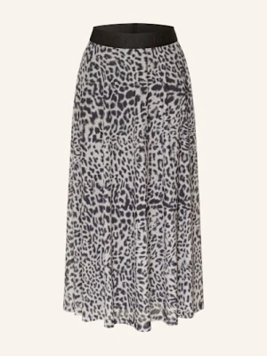 Comma Spódnica Z Siateczki schwarz